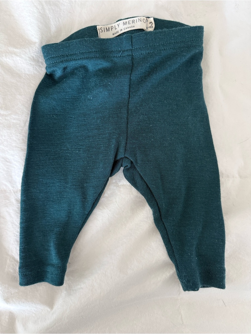 0-3 Month Merino wool leggings